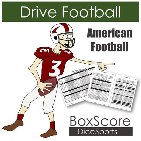 Box Score Dice Sports – Sports Based Dice Games that are fun! Football Box, Diy Games, Dice Games, All Games, Football Game, Sports Games, Football Games, American Football, Games To Play