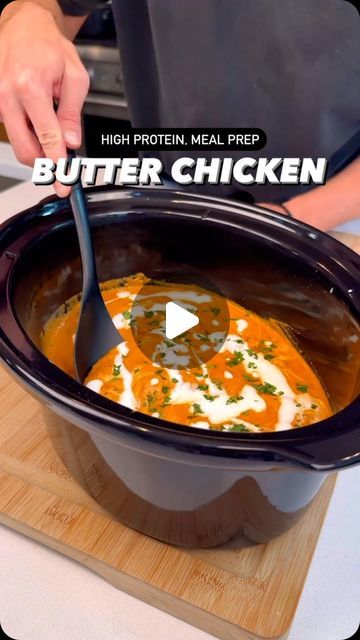 Epic Fitness Journey | 🍛✨ Delicious Slow Cooker Butter Chicken! ✨🍛

Indulge in the rich flavors of this mouthwatering dish, perfect for a cozy night i... | Instagram Slowcooker Butterchicken, Rice Calories, Slow Cooker Butter Chicken, Ginger Paste, Fluffy Rice, Nonfat Greek Yogurt, The Chicks, Garlic Paste, Do The Work