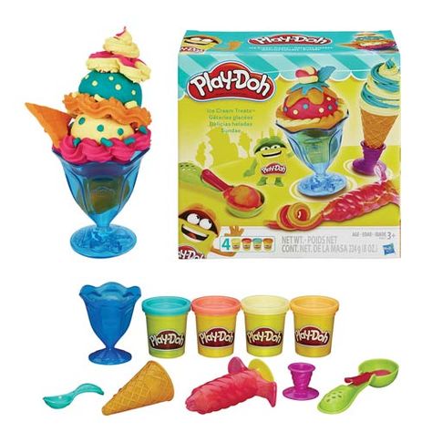 Play-Doh Ice Cream Treats Play Doh Ice Cream, Hasbro Play Doh, Creative Toys, Ice Cream Treats, Cases Diy, Business Card Case, Card Case Wallet, Make Believe, Play Doh