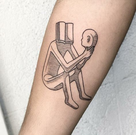 A Light In The Attic Tattoo, Solo Travel Tattoo, Being Present Tattoo, Intellectual Tattoos, Time Is Limited Tattoos, Absurdism Tattoo, Bizarre Tattoos, Schematic Tattoo, Over Thinking Tattoo