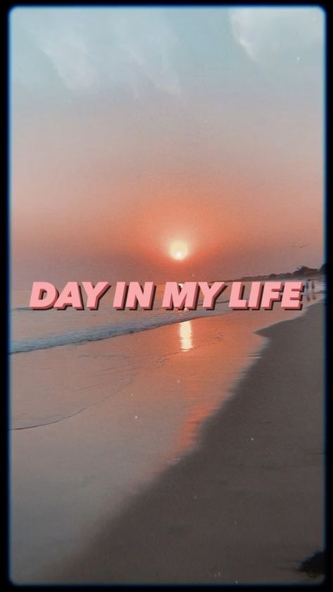 ciara ratkay. on Instagram: “Day in my life🍓✨ Filmed this whole day and going to make a YouTube vid of it. . . . . . . #dayinthelife #vlog #vlogger #beachvibes…” Vloggers Youtubers Aesthetic Background, Watching Vlogs Aesthetic, Vlog Aesthetic Background, Daily Vlog Aesthetic Pics, Vlog Intro, A Day In My Life Vlog Intro, Ariana Grande Anime, A Day In My Life, Picture Templates