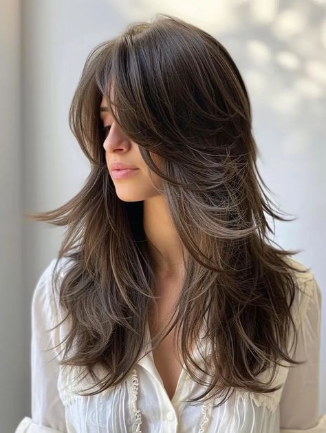 Long Layered Haircuts Straight, Long Layered Curly Haircuts, Short Hair 40, Layered Haircuts With Bangs, Layered Haircuts For Medium Hair, Haircuts For Wavy Hair, Long Layered Haircuts, Haircuts For Medium Hair, Haircuts Straight Hair