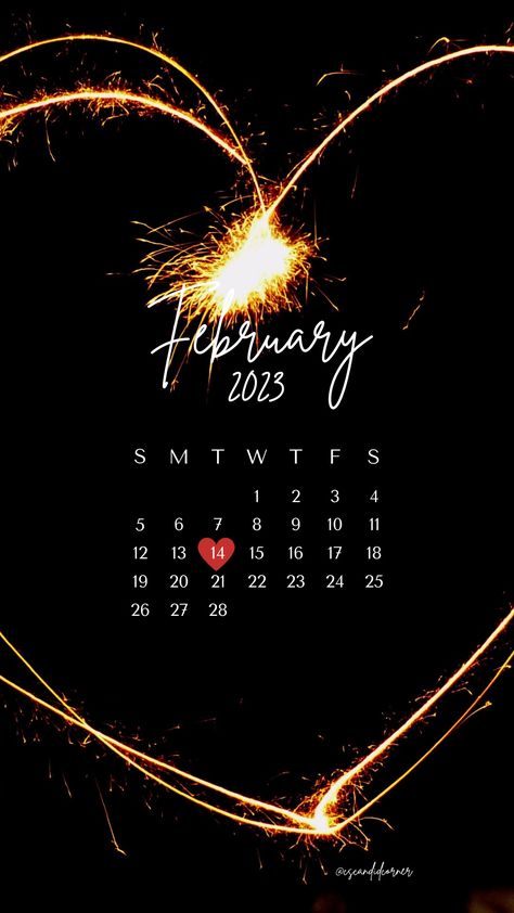 Feb 2023 Calendar, 2023 Calendar Wallpaper, 2023 Calendar, Calendar Wallpaper, With Love, Wallpapers, Black And White, Tags, White