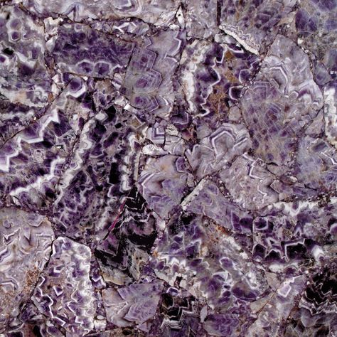 Amethyst Precioustone by Terrazzo & Marble - Beautiful Backlit! Kitchen Soapstone, Quartz Countertops Colors, Agate Tile, Countertops Quartz, Rock Texture, Terrazzo Marble, Purple Kitchen, Countertop Colours, Quartz Slab