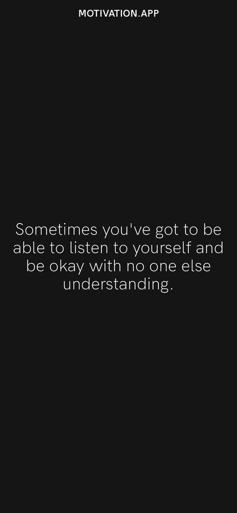 Quotes No One Understands, Quotes About No One Understanding You, No One Really Understand Me, No One Listens Quotes, No One Understand Me Quotes, No One Will Ever Understand Quotes, No One Is Listening Quotes, Not Being Able To Express Your Feelings, Learning To Be Okay By Yourself