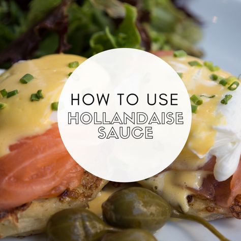 Hollandaise Sauce Blender, Hollandaise Sauce Uses, Best Hollandaise Sauce, Vegan Hollandaise Sauce, Bernaise Sauce, Hollandaise Recipe, Easy Hollandaise, Easy Hollandaise Sauce, Homemade Hollandaise Sauce