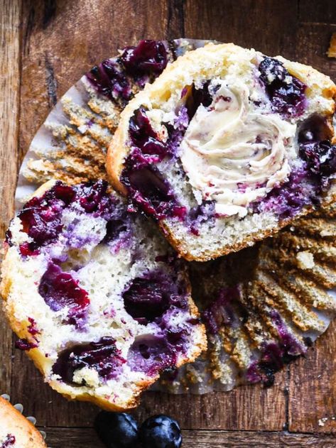 Blueberry Ricotta Muffins, Breakfast Crumpets, Lemon Ricotta Muffins, Ricotta Muffins, Blueberry Ricotta, Berry Muffins, Ricotta Recipes, Lemon Muffins, Holiday Dessert Recipes