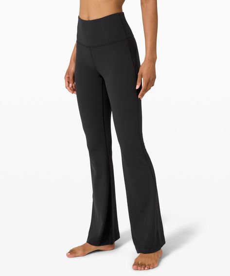 Lululemon Groove Pant Flare Super High-Rise Nulu Lululemon Groove Pants, Pant Flare, Lululemon Groove Pant, Flared Leggings, Black Flare, Yoga Pants Women, Flare Leggings, Flared Pants, Lululemon Leggings