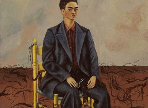 Boys Will Be Boys? Exploring Gender Stereotypes and Biases in the Art Room - The Art of Ed Diego Rivera Frida Kahlo, Cropped Hair, Frida Kahlo Paintings, Women Artist, Frida Kahlo Portraits, Kahlo Paintings, Frida Art, Frida Kahlo Art, Art Essentials