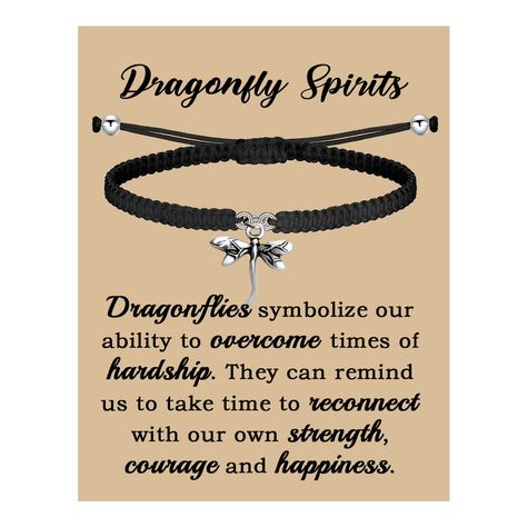 PRICES MAY VARY. Dragonfly gift says”Dragonfly spirit-Dragonflies symbolize our ability to overcome times of hardship. They can remind us to take time to reconnect with our own strength, courage and happiness.” Stainless steel Y necklace length: 12.7"(32.5cm) It is easy to adjust based on neck size to get a comfortable wearing experience. Pendant- Alloy. It is lead free and nickel free, hypo allergenic, it doesn’t rust, change colour or tarnish. Heaven sends dragonflies to provide clarity in tim Dragon Fly Symbolism Meaning, Seeing A Dragonfly Meaning, Dragonfly Spiritual, Spiritual Dragonfly Jewelry Gift, Adjustable Dragonfly Necklace For Gift, Dragonfly Tattoo Design, Animal Medicine, Dragonfly Gifts, Jewelry Pouches