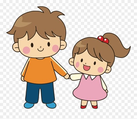 Two Sisters One Brother Pictures, Brother Sister Cartoon Sibling, Cute Brother Sister Cartoon, Siblings Cartoon, Brother Sister Cartoon Art, Brother Cartoon, Sister Cartoon, Brother Sister Photos, Sister Clipart