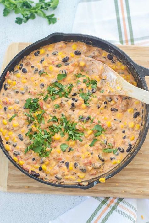 Cowboy Crack Dip with Spicy Sausage (Chorizo) - Attempts At Domestication Corn And Sausage Dip, Cowboy Caso Dip, Spicy Cowboy Queso Dip, Quest Dip, Smoked Queso Dip With Chorizo, Smoked Chorizo Queso Dip, Chorizo Beans, Cheese Dip Recipes, Hot Sausage