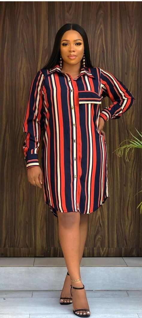 Office Short Gown Styles, Shirt Gowns For Ladies, African Shirt Dresses For Women Classy, Chiffon Short Gown Chiffon Short Gown Styles In Nigeria, Latest Short Gown Style For Material, Short Gown For Chivon, Flower Crepe Material Short Gown Styles, Shirt Gown Styles With Chiffon, Chiffon Shirt Gown Styles For Ladies