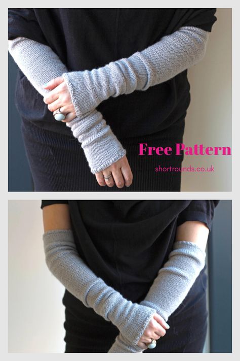 Bria Armwarmers Free Knitting Pattern Leg Warmers Knitting Pattern Free, Leg Warmers Knitting Pattern, Knit Leg Warmers Pattern, Crochet Arm Warmers, Fingerless Gloves Knitted Pattern, Knitted Wrist Warmer, Knitted Leg Warmers, Knitted Mittens Pattern, Knit Leg Warmers