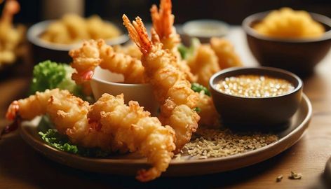 The Best Must-Try Japanese Tempura Dishes They say that variety is the spice of life, and when it comes to Japanese cuisine, that couldn't be more true. #ClassicShrimpTempura #Cuisine #dinner #EbiTenDon #foodies #foodmamma #Japanese #MixedSeafoodTempura #Tempura #TempuraBentoBox #TempuraIceCream #TempuraOysters #TempuraSobaNoodles #TempuraSushiRolls #TempuraUdonSoup #traditional #UniqueTempuraVariations #yumm Japanese Tempura, Tempura Udon, Shrimp Tempura, Food Illustration Art, Soba Noodles, Sushi Rolls, Tempura, Beignets, Food Illustrations