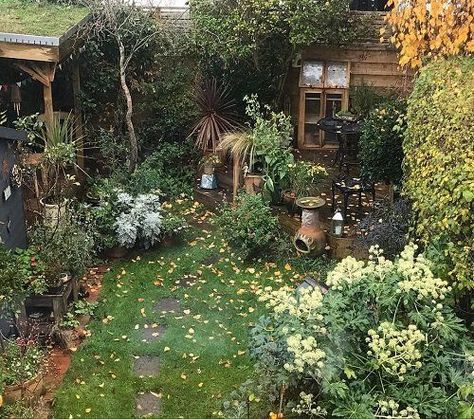 Small Garden Lawn Ideas, Urban English Garden, Small Suburban Garden, Small Private Garden Ideas, Inner City Garden, Small City Garden Ideas Backyards, Victorian Terrace Garden Ideas, Romantic Small Garden, Tiny Cottage Garden Ideas