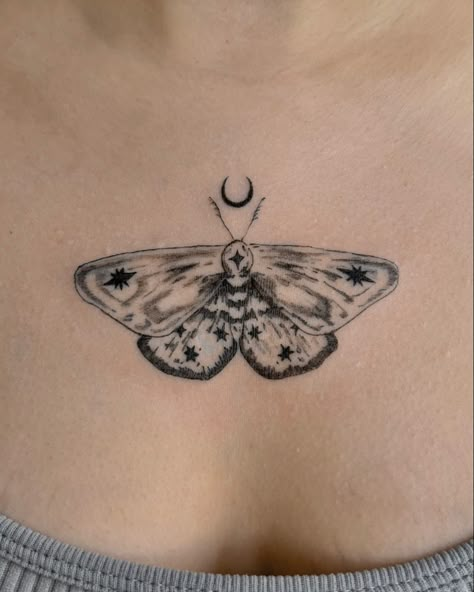 tattoo Moth Aesthetic Tattoo, Masculine Moth Tattoo, Moth Tattoo Moon Phases, Aesthetic Moth Tattoo, Poodle Moth Tattoo, Whimsical Moth Tattoo, Moth And Butterfly Matching Tattoos, Fluffy Moth Tattoo, Delicate Moth Tattoo