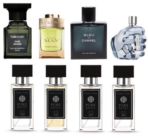 Fm Royal Perfume Comparison, Fm Perfume Comparison, Fm Post Ideas, Fm Fragrances Perfume Images, Fmworld Perfume, Fm Aesthetic, Fm Images, Fm Products, Perfume Yves Saint Laurent