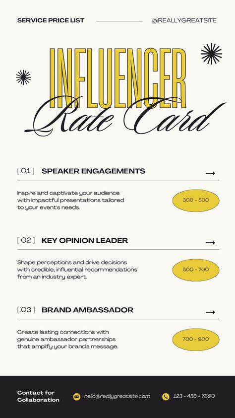 Showcase your rates in style with our 'Beige and Yellow Clean Retro Influencer Rate Card' Instagram Story design! Combine vintage charm with a fresh look to make a lasting impression. Update your profile today! Rate Card, Instagram Story Design, Story Design, Instagram Story Template, Story Template, Social Media Template, Instagram Story, Influencer, Template Design