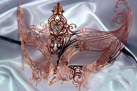 Pink Masquerade Mask, Drawn Mask, Gold Masquerade Mask, Masquerade Outfit, Gold Angel Wings, Gold Mask, Gold Angel, Best Masks, Prom Dress Inspiration