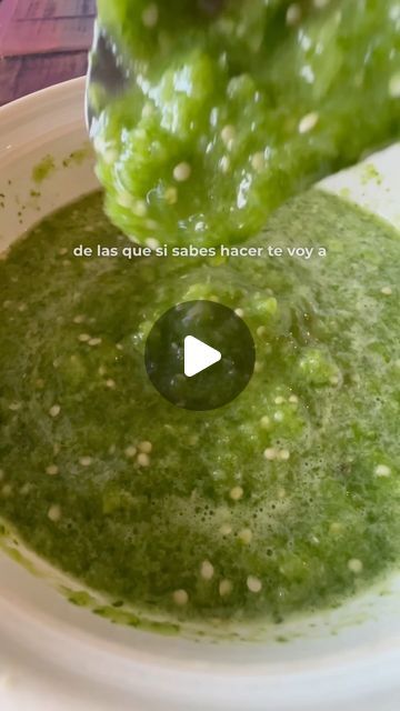 Salsa Tomatillo, Chile Serrano, Salsa Verde, Cilantro, Chili, Food And Drink, On Instagram, Instagram