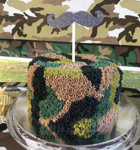 Camouflage Cake Buttercream, Soldier Cake, Camo Birthday Cakes, Camouflage Baby Shower, Hunting Birthday Cakes, Camo Cakes, Baby Shower Cake Ideas, Cake 2023, Camo Cake