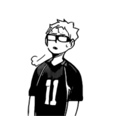 Dibujos Anime Chibi, Haikyuu Tsukishima, Anime Haikyuu, Tsukishima Kei, Haikyuu Wallpaper, Haikyuu Manga, Anime Wall Art, Anime Stickers, Anime Tattoos