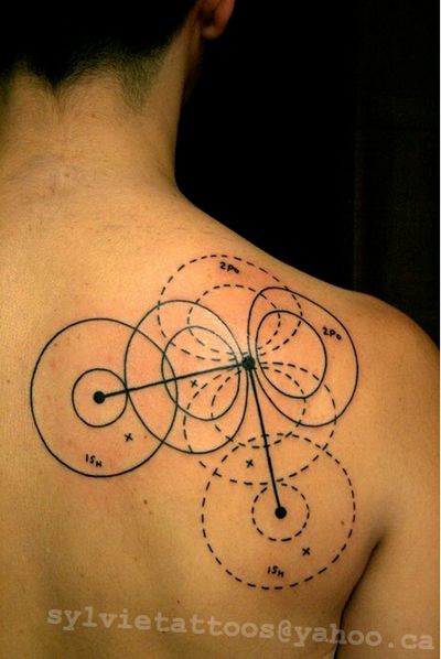 water molecule Schrödinger Cat, Circuit Tattoo, Chemistry Tattoo, Electronic Tattoo, Science Tattoo, Science Tattoos, Dragons Tattoo, Molecule Tattoo, Tattoo Water