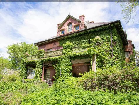 New Orleans, LA Historical Houses Interior, Half Circle Driveway, 1910s House, Old Mansions For Sale, 1920 Home, If Walls Could Talk, Circle Driveway, American Foursquare, Walls Could Talk