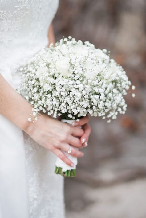 A Black Tie Carlowrie Castle Wedding Featured on English Wedding – Jade Osborne Photography Small Wedding Bouquets, Gypsophila Wedding, Simple Wedding Bouquets, Suzanne Neville, Stylish Bride, Bridal Bouquet Flowers, Rose Wedding Bouquet, White Bridal Bouquet, English Wedding