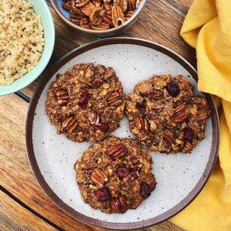 Leftover Quinoa, Bright Line Eating Recipes, Banana Oat Cookies, Quinoa Muffins, Protein Fruit, Pumpkin Oats, Baked Oatmeal Cups, Toasted Oats, Breakfast Cookies Healthy