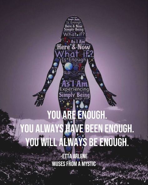 Muses From A Mystic Quotes, Mystic Quotes, Goddess Quotes, Inner Goddess, Spiritual Wisdom, You Are Enough, Mind Body Soul, Quote Of The Day, Muse