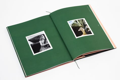 Stunning print publication celebrates organic trend with nature-inspired colour palette | Creative Boom Photo Album Design Layout, Polaroid Book, Album Design Layout, Photo Book Inspiration, Book Editorial Design, Mises En Page Design Graphique, Photobook Layout, Photobook Design, 포트폴리오 레이아웃