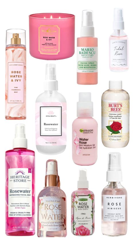 how to smell like rose water 🌹 How To Smell Like Rose Water, Rose Water Shampoo, Rose Smell, Rose Skincare, British Rose, Rose Water Toner, Best Rose, To Smell Good, Garnier Skin Active