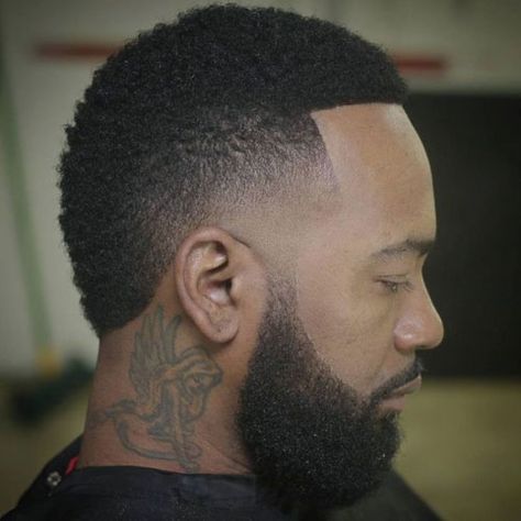 Low Burst Fade Mohawk - Best Burst Fade Haircuts: Cool Burst Taper Fade, Burst Fade Mohawk, Hair Designs, Faux Hawk, South of France, Flat Top Mohawk For Black and White Men #blackmen #blackhair #haircutsforblackmen #menshairstyles #menshair #menshaircuts #menshaircutideas #menshairstyletrends #mensfashion #mensstyle #fade Taper Fade Haircut Black Men, Taper Fade Haircut Black, Fade Haircut Black Men, Burst Taper, Black Men Afro, Afro Haircuts, Taper Fade Afro, Afro Fade Haircut, Men Afro