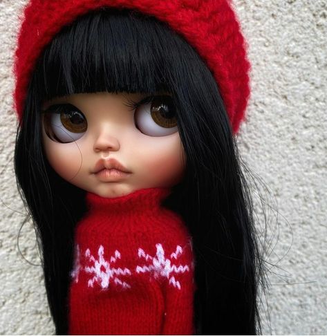 Black Bjd, Currency Exchange, Black Icon, Custom Dolls, Blythe Doll, Profile Pictures, Bjd Dolls, Big Eyes, Pretty Art