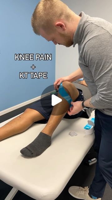 KT Tape on Instagram: "Sore, stiff or achy muscles & joints? Check out how @drkyle.richmond uses taping methods with patients to speed up their recovery and give them the confidence they need to continue to move 💪  #KT #KTTape #CrushEveryMoment" Kt Tape Knee, Essential Oils For Pregnancy, Kt Tape, Kinesiology Taping, Knee Pain, Speed Up, Muscles, Confidence, On Instagram