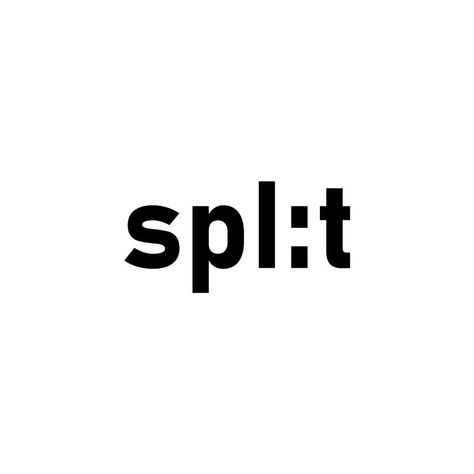 split - #verbicon by isa.finalidea (Surabaya, Indonesia) Typography Logo Inspiration, Word Play, Typography Logo, English Words, Logo Designs, Brand Design, Logo Inspiration, Word Art, Branding Design