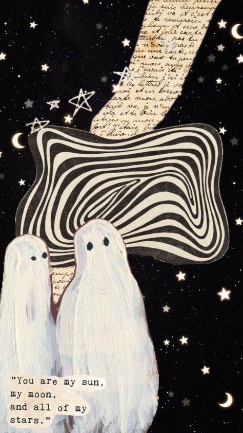 #ghost #stars #love Ghost Love Art, Ghost Love, Sheet Ghost, Penny Lane, Sketch Painting, Paint Ideas, Love Art, Penny, Ghost