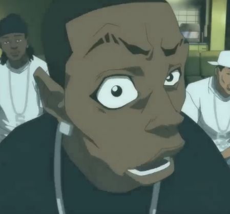 The Boondocks, Flipagram Instagram, Reaction Photos, Reaction Face, Goofy Pictures, Cartoon Profile Pictures, Funny Profile, Funny Reaction, 웃긴 사진