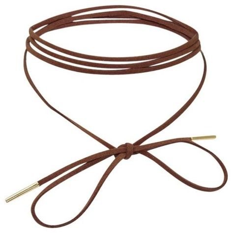 Brown Suede Wrap Choker Necklace With Gold Detail ($15) ❤ liked on Polyvore featuring jewelry, necklaces, accessories, fillers, choker, brown, fashion necklaces, brown choker necklace, long choker necklace and wrap choker Thick Choker Necklace, Long Choker Necklace, Wrap Choker Necklace, Bow Choker, Clear Crystal Necklace, Thick Necklace, Wrap Necklace, Bow Necklace, Wrap Necklaces