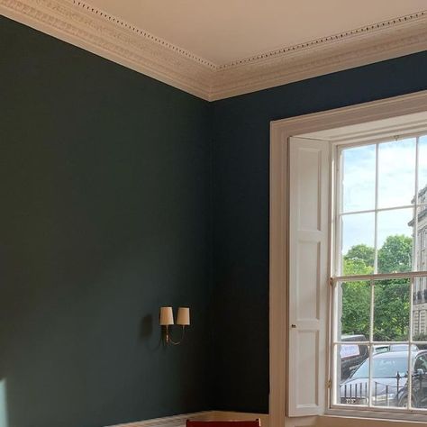 Farrow And Ball Inchyra Blue Bedroom, Inchyra Blue Bedroom, Farrow And Ball Inchyra Blue, Inchyra Blue, Farrow And Ball, Blue Bedroom, Farrow Ball, Bedroom, Blue