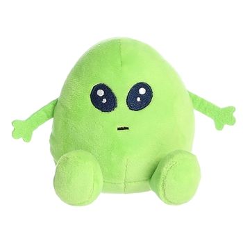 Eggspressions Plush Alien Egg by AuroraIf you want to know which came first - the alien or the egg - the answer is neither, because the Eggspressions Plush Alien Egg by Aurora embodies both in a perfectly formed little package. At around 3.5 inches, this plush alien is soft, cuddly, and very very green, just as you might egg-spect, with huge, embroidered eyes and a tiny little mouth set in a straight line. Incredibly cute and not at all scary as you might think aliens would be, the Eggspressions Alien Egg, Aliens Guy, Palm Pals, Alien Plush, Funny Eggs, Arte Alien, Alien Invasion, Aliens And Ufos, Silly Images