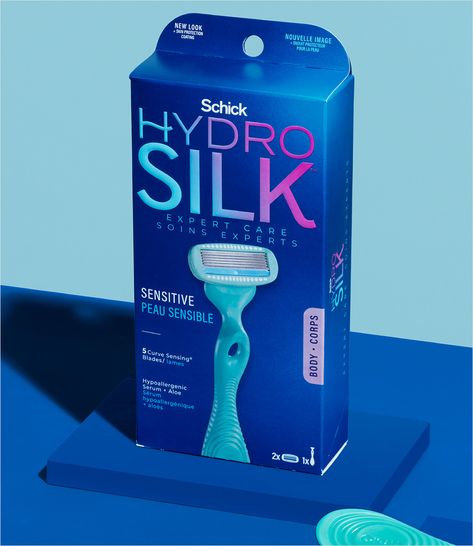 Global branding agency JDO has refreshed the logo and packaging design for women’s razor range, Hydro Silk Razor Packaging, Product Portfolio, Razor Blade, Branding Agency, New Logo, Corporate Identity, Identity Design, Brand Identity, Packaging Design