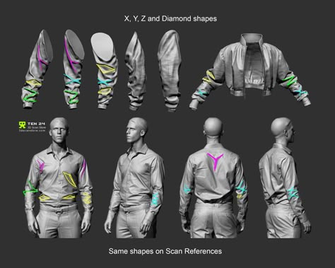 https://80.lv/articles/manual-sculpting-of-anatomy-and-clothing-details-007gai/ Zbrush Anatomy, Zbrush Hair, Zbrush Models, Zbrush Character, Sculpting Tutorials, Zbrush Tutorial, Anatomy Sculpture, Wrinkled Clothes, Digital Sculpting