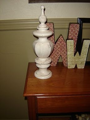 diy pottery barn finial Repurpose Lamps, Spindle Ideas, Curtain Finials, Thrift Store Makeover, Flea Market Decorating, Shower Curtain Liner, Something Nice, Carved Doors, Candle Sticks