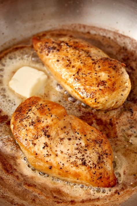 How To Pan Fry Chicken, Chicken Breast Recipes Stove Top, Gold Chicken, Moist Chicken Breast, Pan Seared Chicken Breast, Boiled Chicken Breast, Chicken Shawarma Recipe, Seared Chicken Breast, Seared Chicken