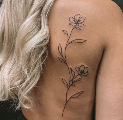 Floral Back Tattoos, Minimalistic Tattoos, Fear Of Commitment, Cross Tattoos For Women, Mom Tattoo Designs, Origami Cranes, Western Tattoos, Black Girls With Tattoos, Small Pretty Tattoos