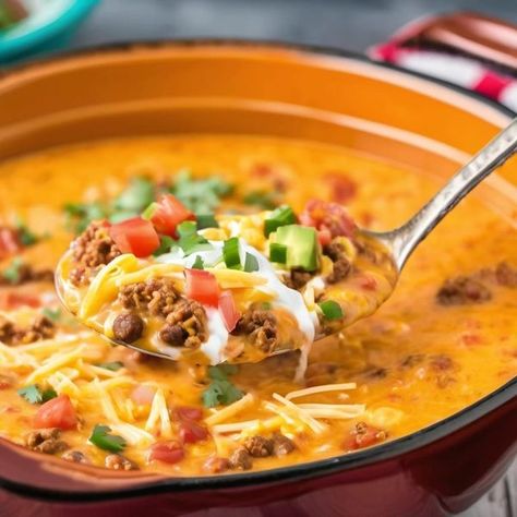 Keto Taco Soup, Keto Recipes For Beginners, Free Keto Meal Plan, Keto Taco, Low Carb Soup, Taco Soup, Cabbage Soup, Creamy Soup, Net Carbs