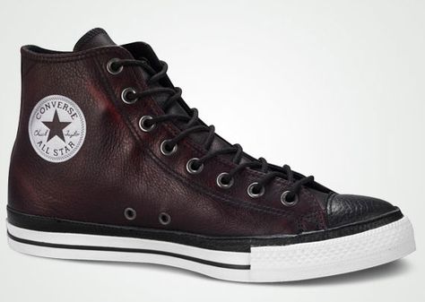 Brown Leather Converse - Where To Buy Converse, Brown Leather Converse, Converse Chuck Taylor Leather, Converse Leather, High Converse, High Top Tennis Shoes, Boots Outfit Men, Leather Converse, Adidas Shoes Mens